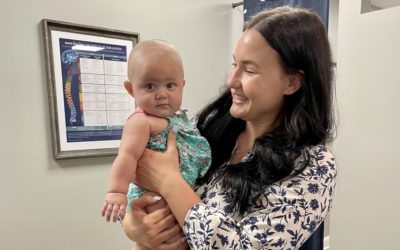 from reflux and plagiocephaly to growing and hitting all her milestones